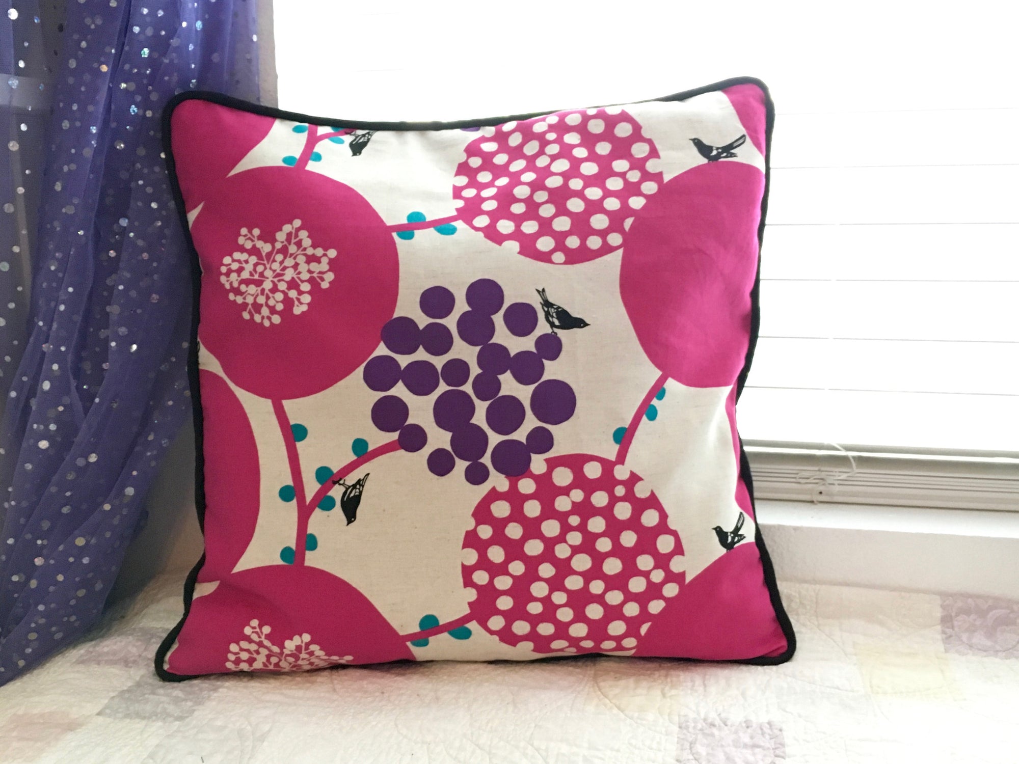 Sew Home - Corded Throw Pillow & a Giveaway!