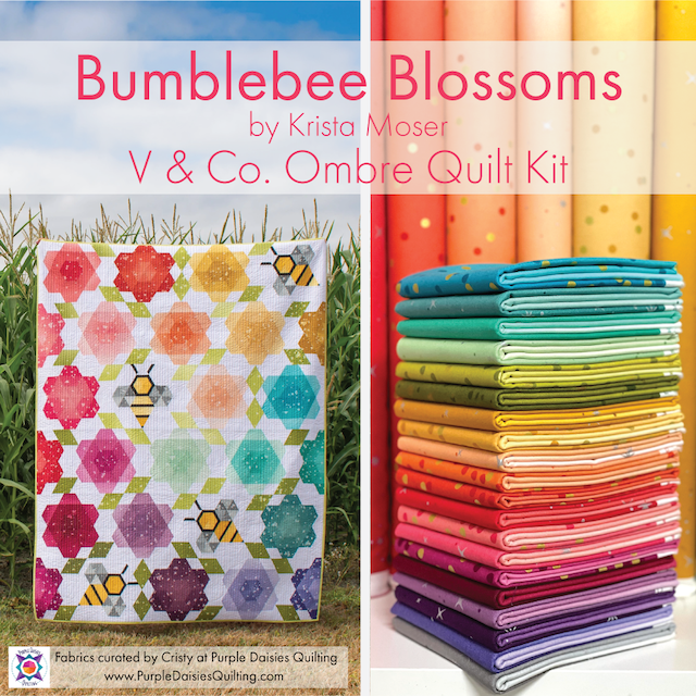Bumblebee Blossoms - Pattern/Kit