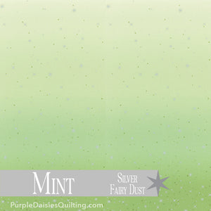 Mint - Ombre Fairy Dust - Half Yard - 10871-210