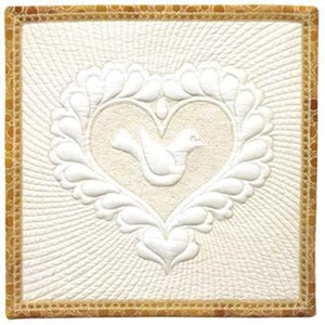 $5 Embroidered Binding by Sharon Schamber