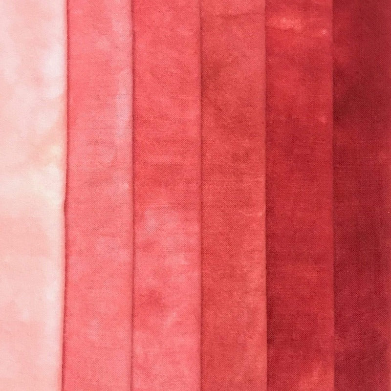 Coral - Textured Hand Dyed Precuts