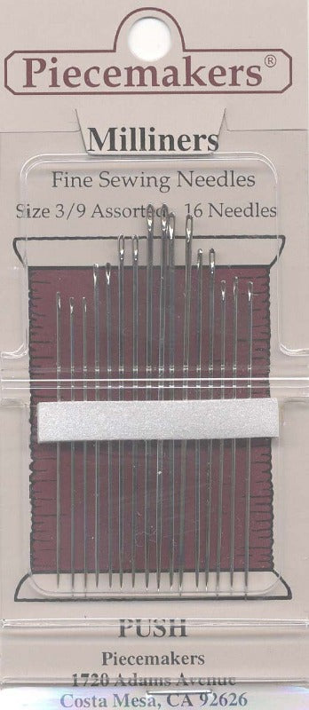 Curved Hand Quilting Needles By Dritz - Honey Bee Mee