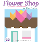 Flower Shop - Shop/Market Themed Quilt Block