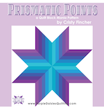 Prismatic Points - Sparkle Themed Quilt Block