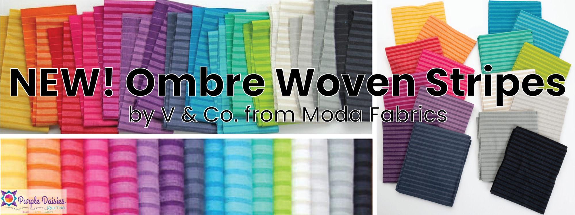 Order Ombre Woven Stripes by V and Co.