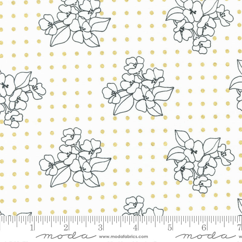 Gilded: Flower Dot in Paper Metallic Gilded: Flower Dot in Paper Metallic