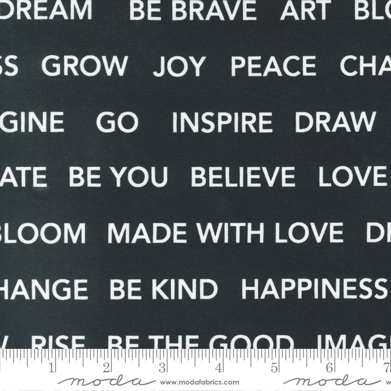 Gilded Ink • Kind Words • 11536-12 • Half Yard