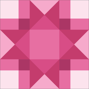 Corner Star Quilt Block by Cristy Fincher - PDF