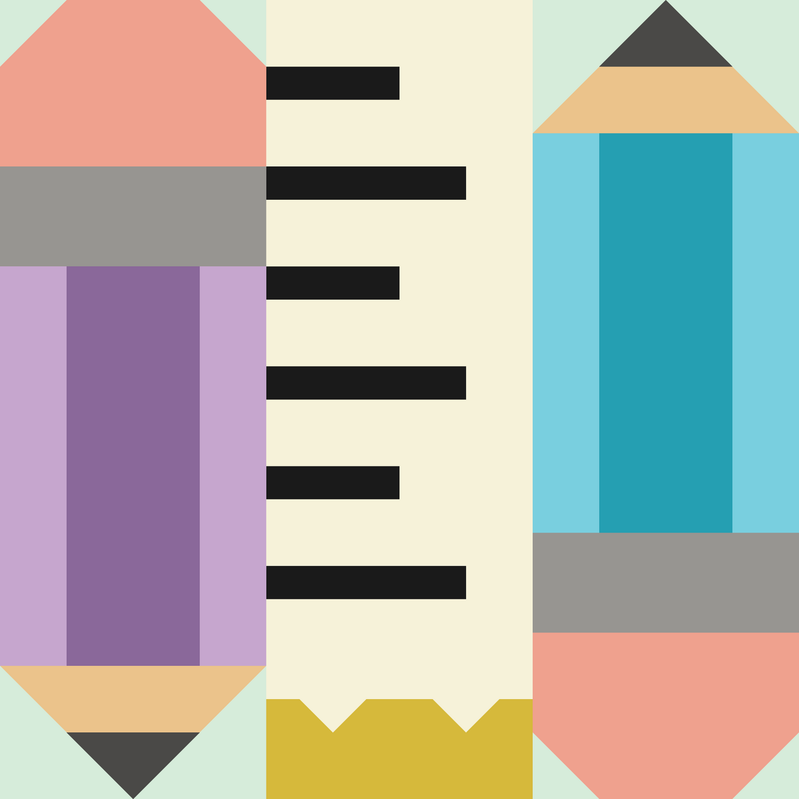 Make My Mark Quilt Block by Cristy Fincher - PDF