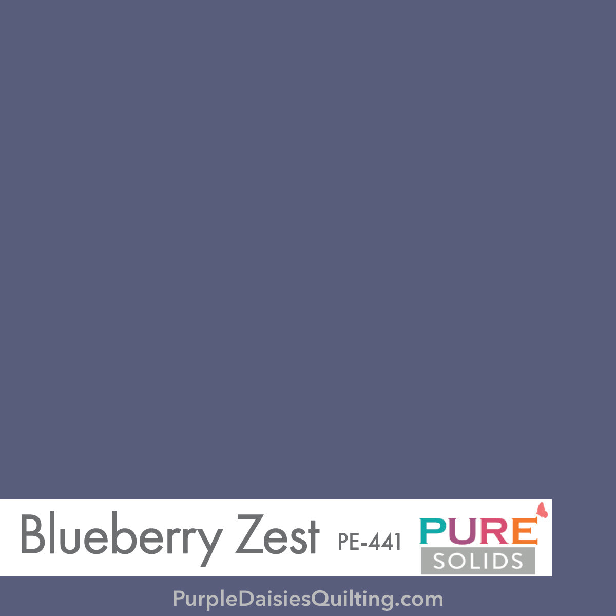 Pure Solids Blueberry Zest PE-441 from Art Gallery Fabrics