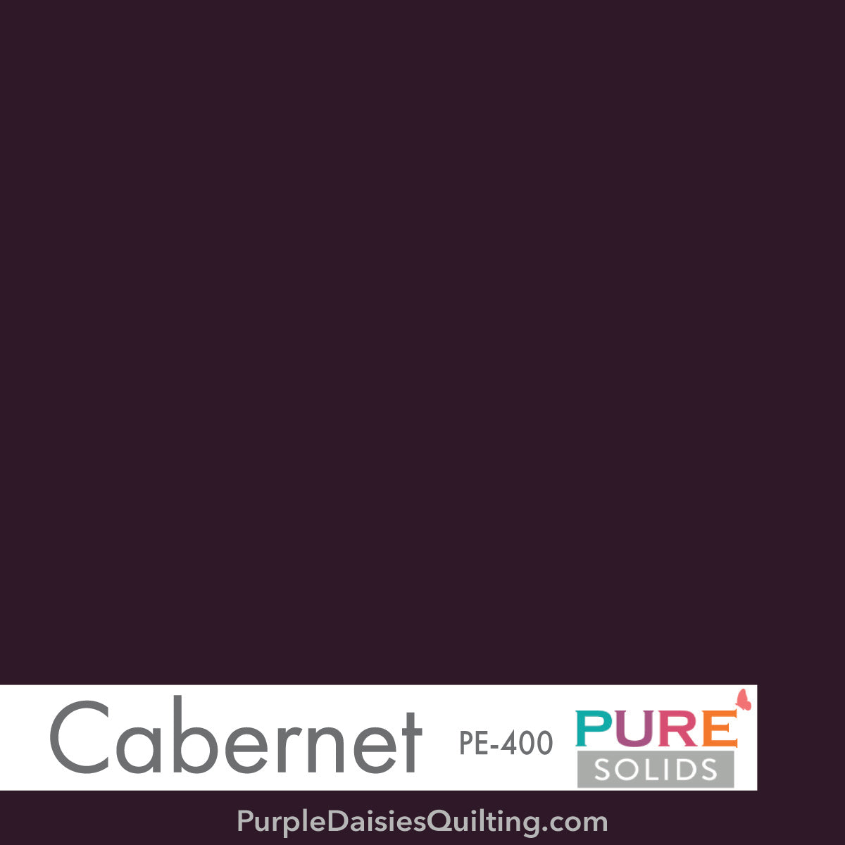 Cabernet PURE Solids by Art Gallery Fabrics PE-400