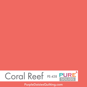 Coral Reef 438 Pure Solids by Art Gallery Fabrics