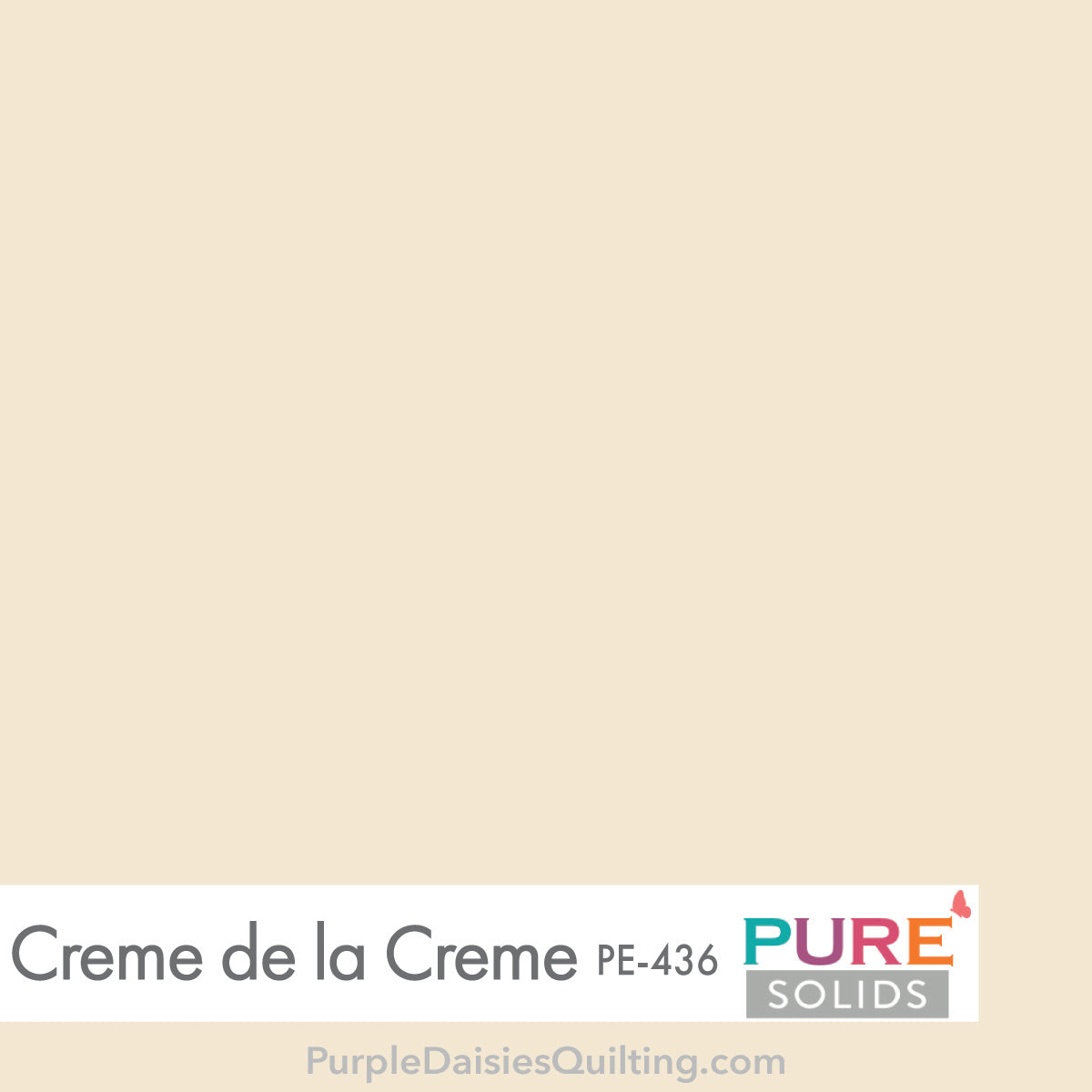 Creme de la Creme PURE Solids by Art Gallery Fabrics PE-436 - Half Yard