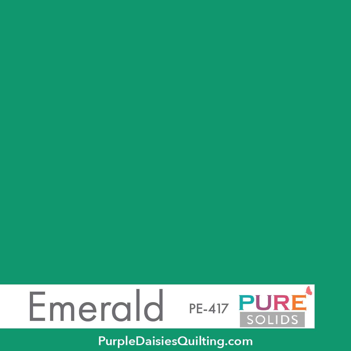 Emerald PURE Solids by Art Gallery Fabrics PE-417