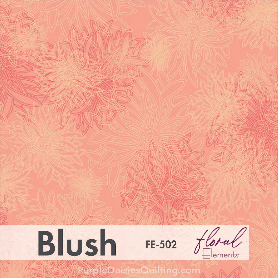 Blush Floral Elements by Art Gallery Fabrics FE 502