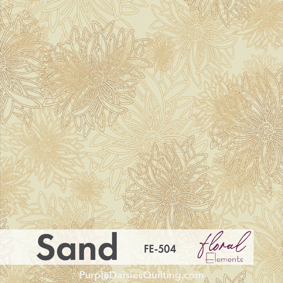 Floral Elements • Sand • FE-504