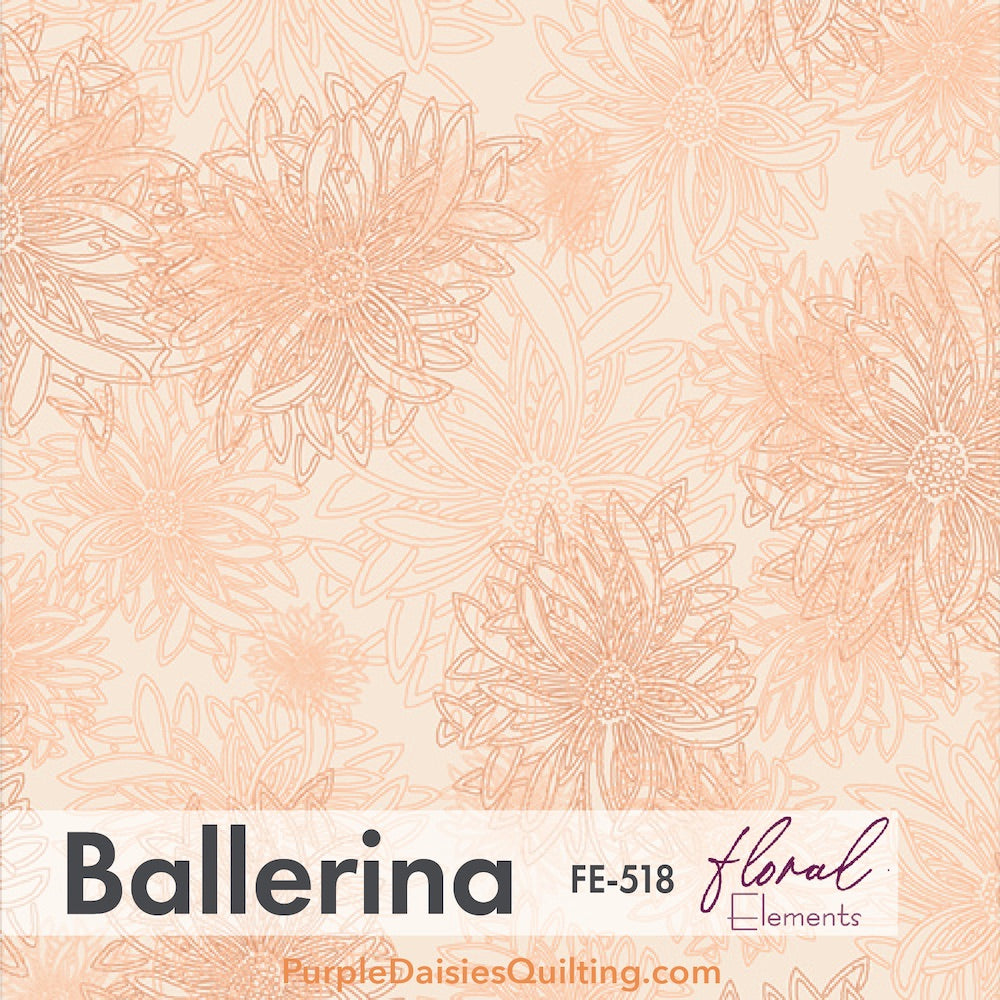 Floral Elements Ballerina FE-518 from Art Gallery Fabrics