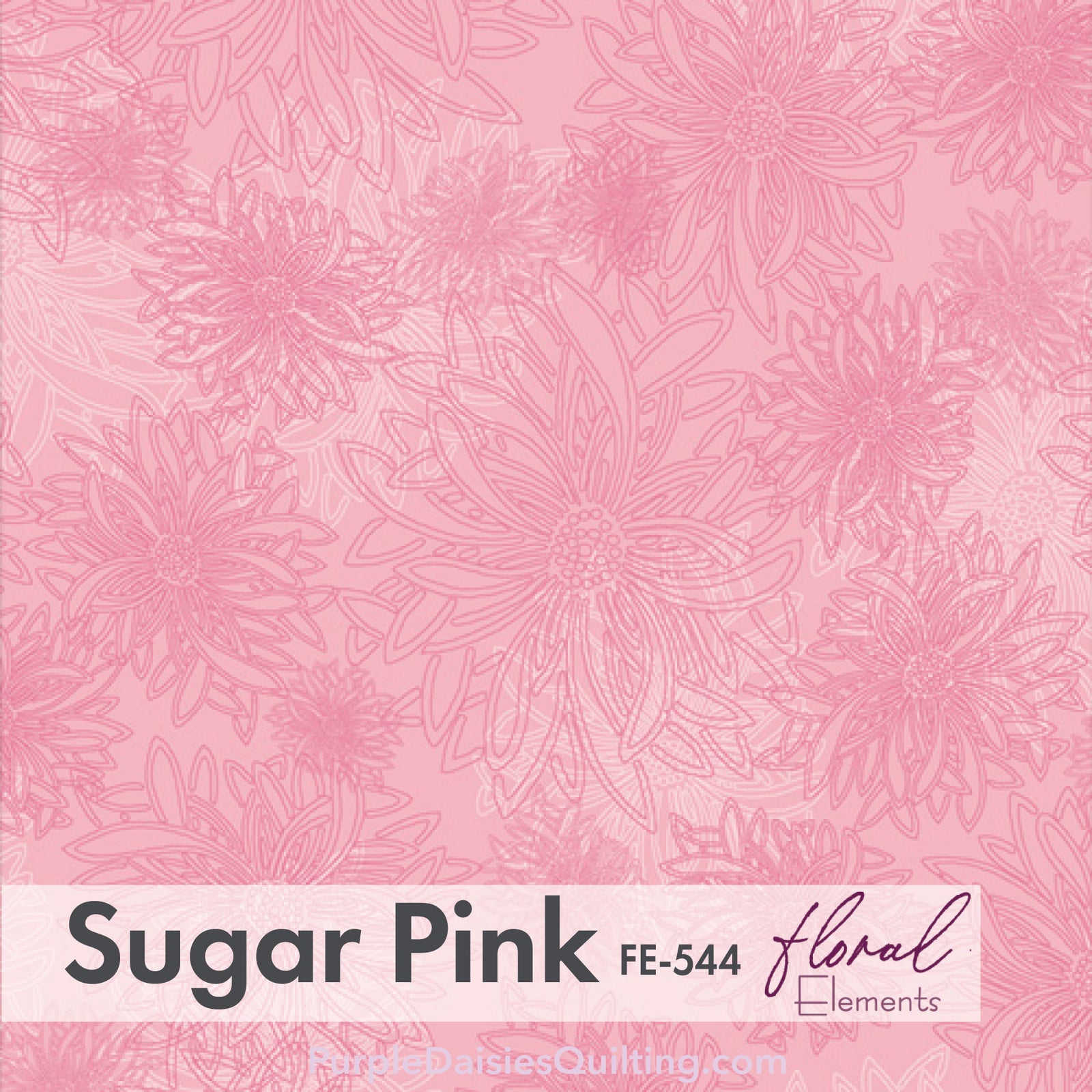 Floral Elements Sugar Pink FE-544 from Art Gallery Fabrics