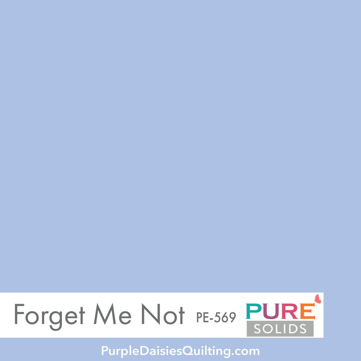 Pure Solids Forget Me Not PE-569 from Art Gallery Fabrics 