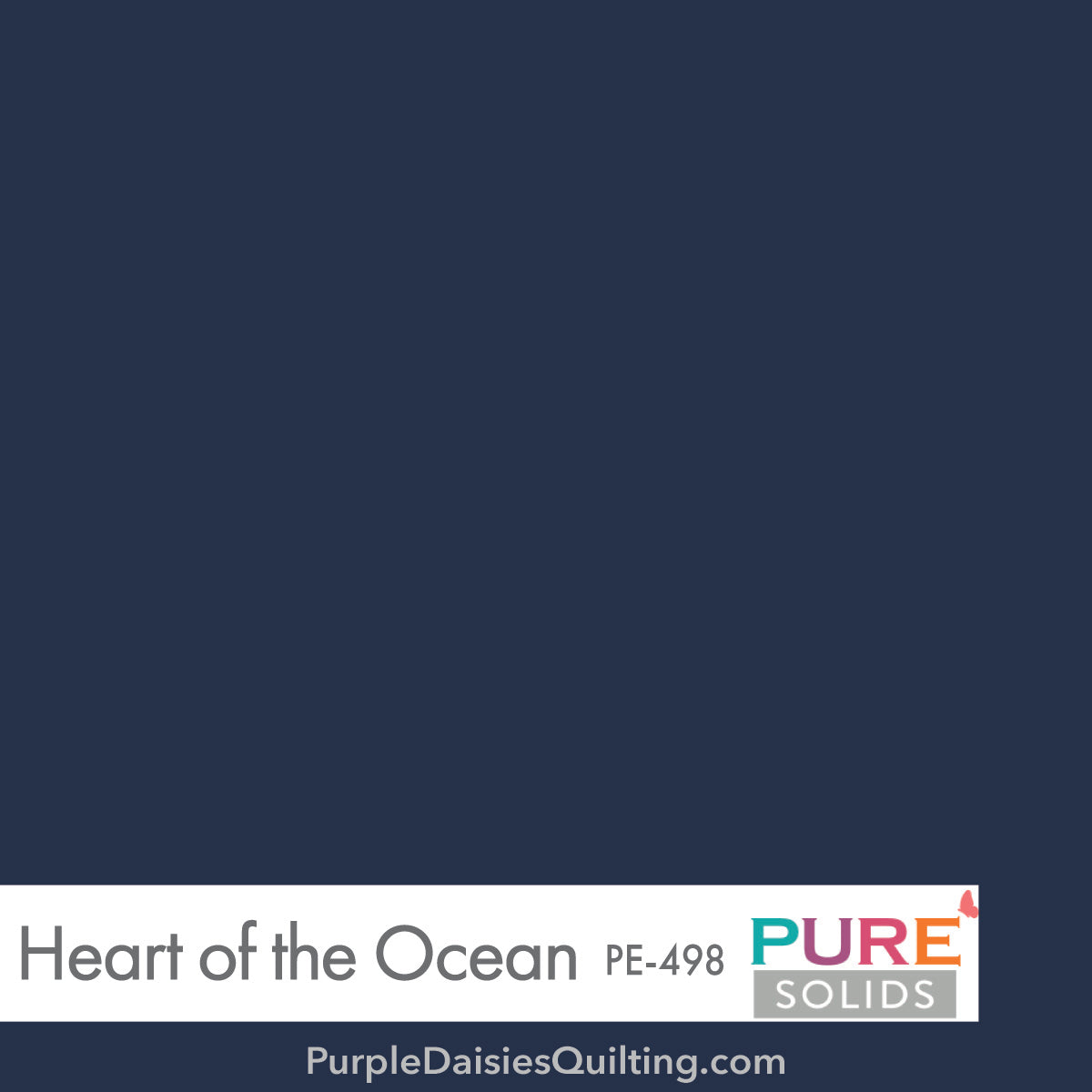 Pure Solids Heart of the Ocean PE-498 from Art Gallery Fabrics
