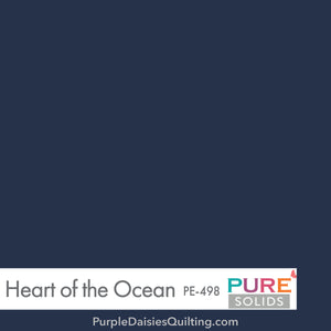 Pure Solids Heart of the Ocean PE-498 from Art Gallery Fabrics