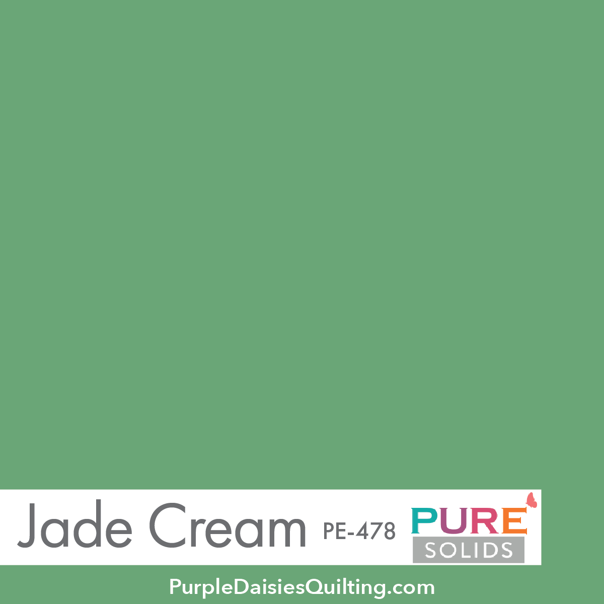 Jade Cream PURE Solids by Art Gallery Fabrics PE-478