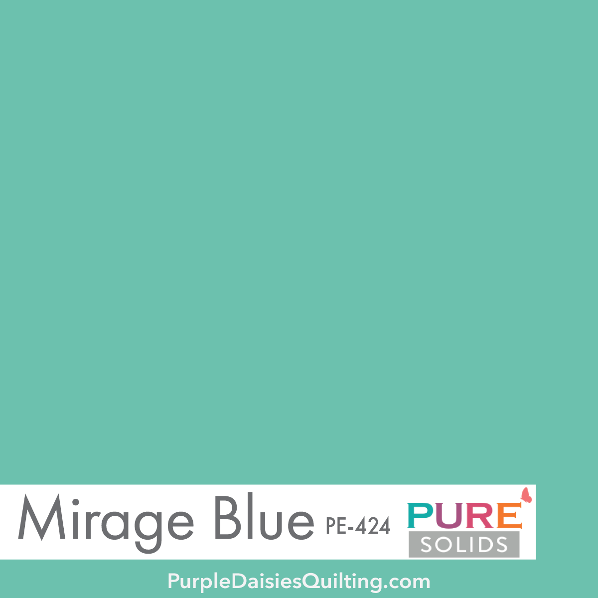 Mirage Blue - PE-424 - Half Yard