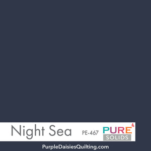 Night Sea PURE Solids by Art Gallery Fabrics PE 467