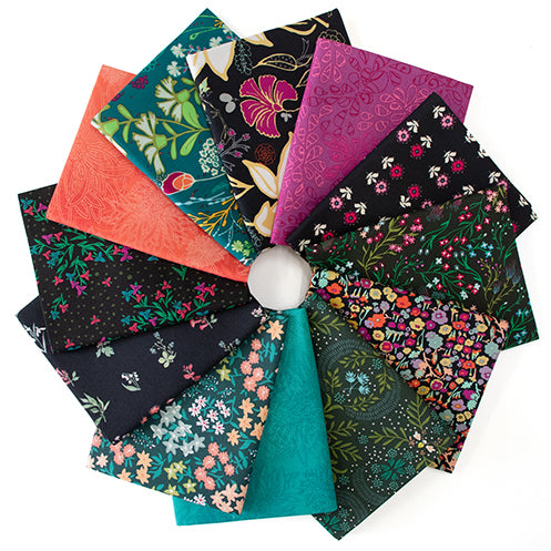 Night Bloom Fat Quarter Bundle - AGF Bundle Up