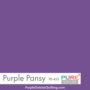 Purple Pansy PURE Solids by Art Gallery Fabrics PE 453