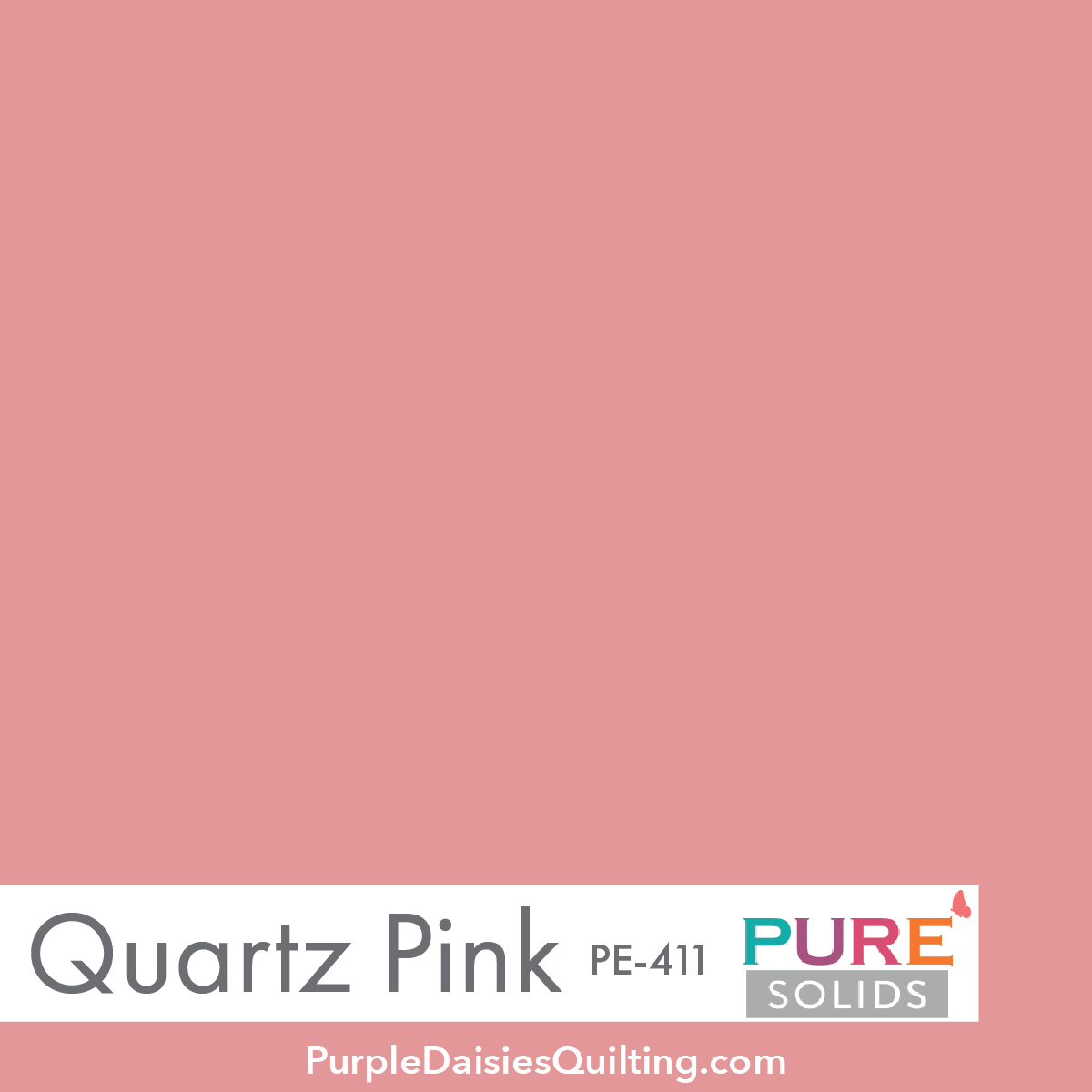 Quartz Pink PURE Solids by Art Gallery Fabrics PE-411