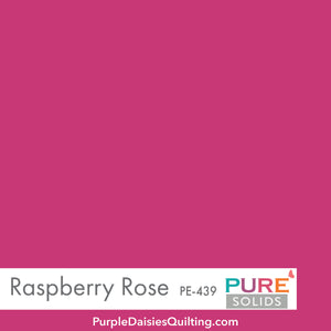 Raspberry Rose PURE Solids by Art Gallery Fabrics PE 439