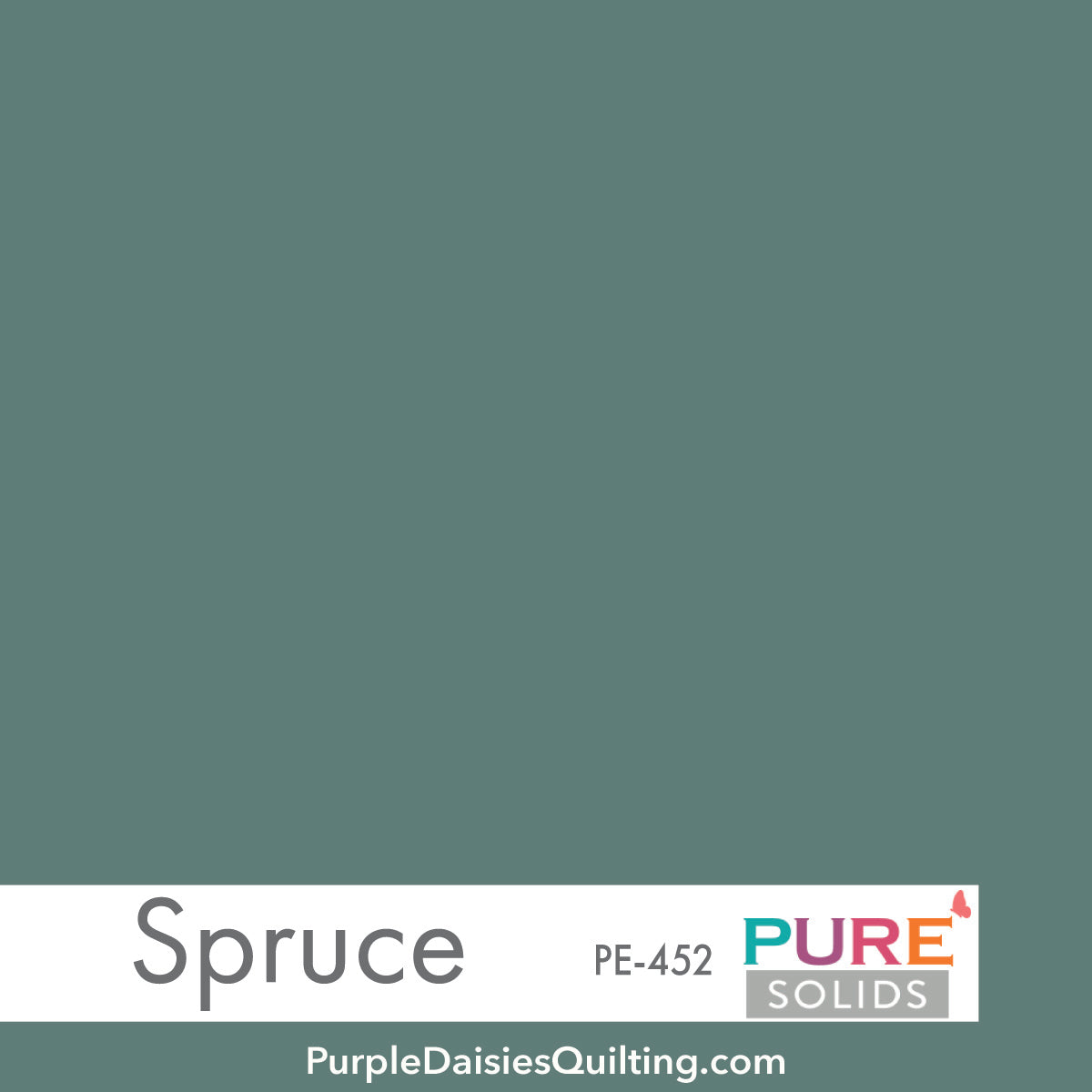 Pure Solids Spruce PE-452 from Art Gallery Fabrics