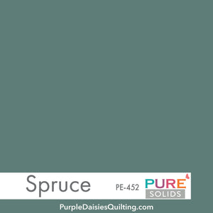 Pure Solids Spruce PE-452 from Art Gallery Fabrics