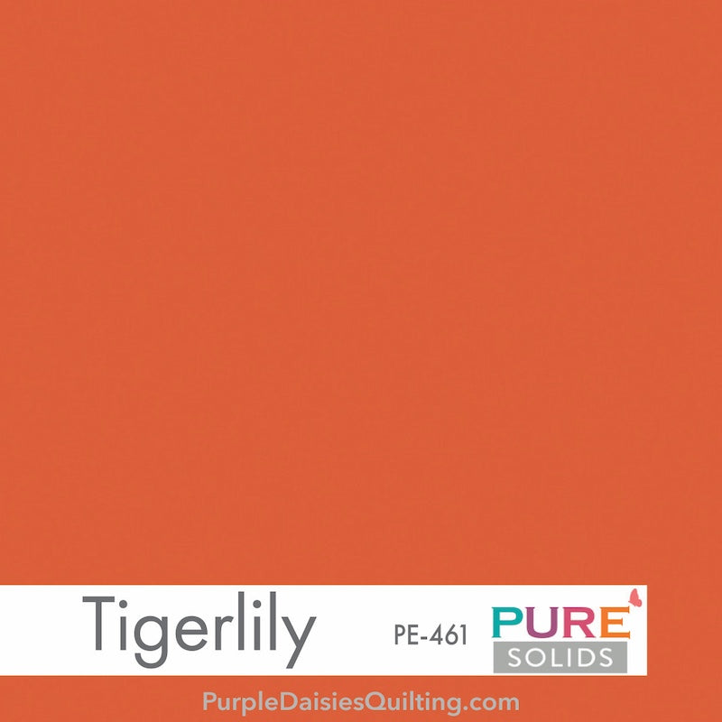 color tiger lily Tigerlily - PE-461 - Half Yard