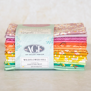 Wildflower Hill - FQ Bundle - Curated by Christina West for Art Gallery Fabrics