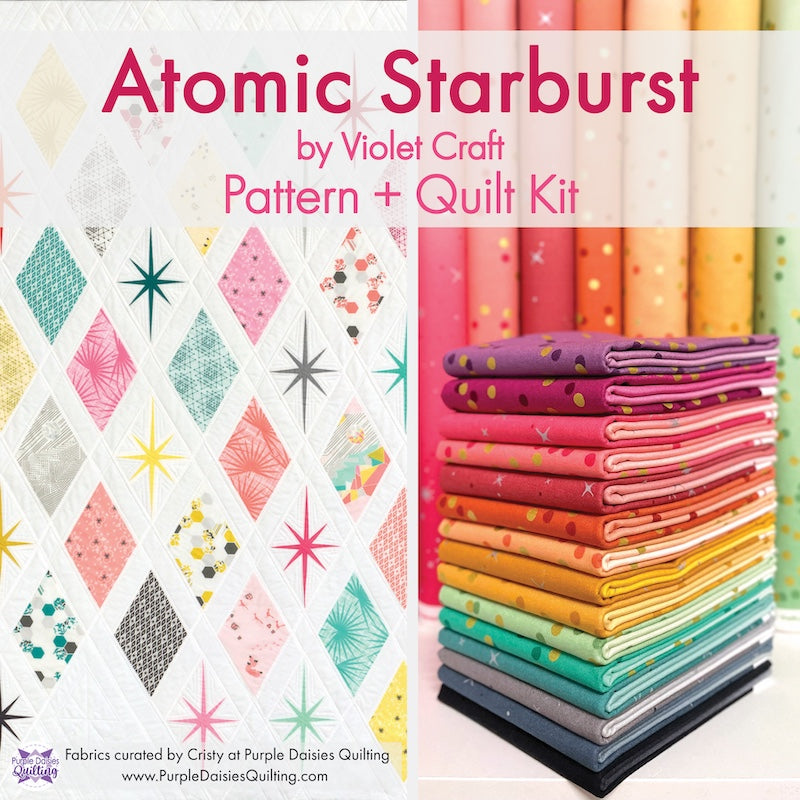 V & Co. Ombre fabric kit for Atomic Starburst by Violet Craft