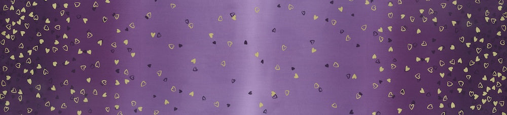 Aubergine • I Heart Ombre • Half Yard - 10875-224M