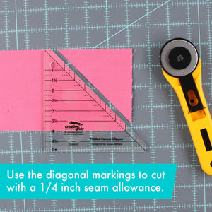 Creative Grids Folded Corner Clipper Ruler