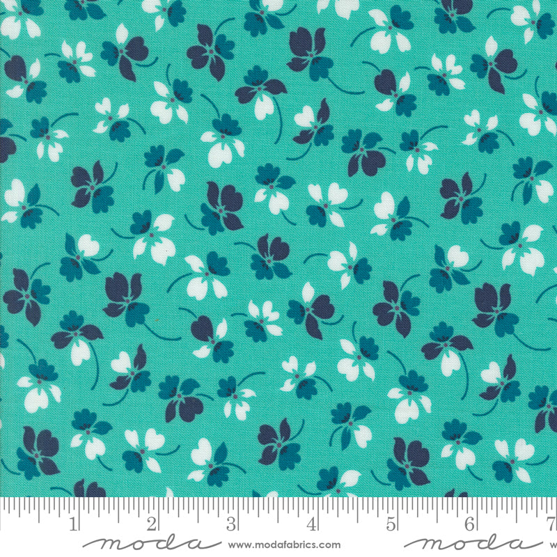 Color Crush Flourish fabric by V and Co. from Moda