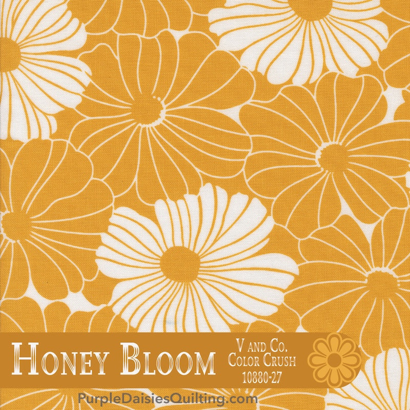 Color Crush Bloom fabric by V and Co. from Moda