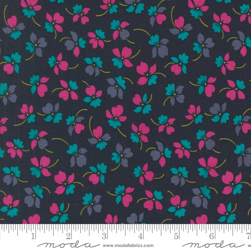 Color Crush Flourish fabric by V and Co. from Moda