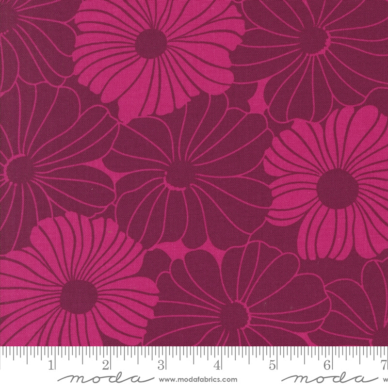 Color Crush Bloom fabric by V and Co. from Moda