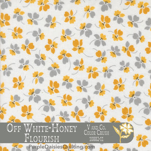 Color Crush Flourish fabric by V and Co. from Moda