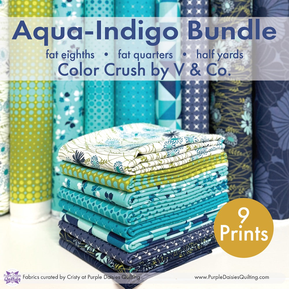Aqua-Indigo Bundle • Color Crush by V and Co.