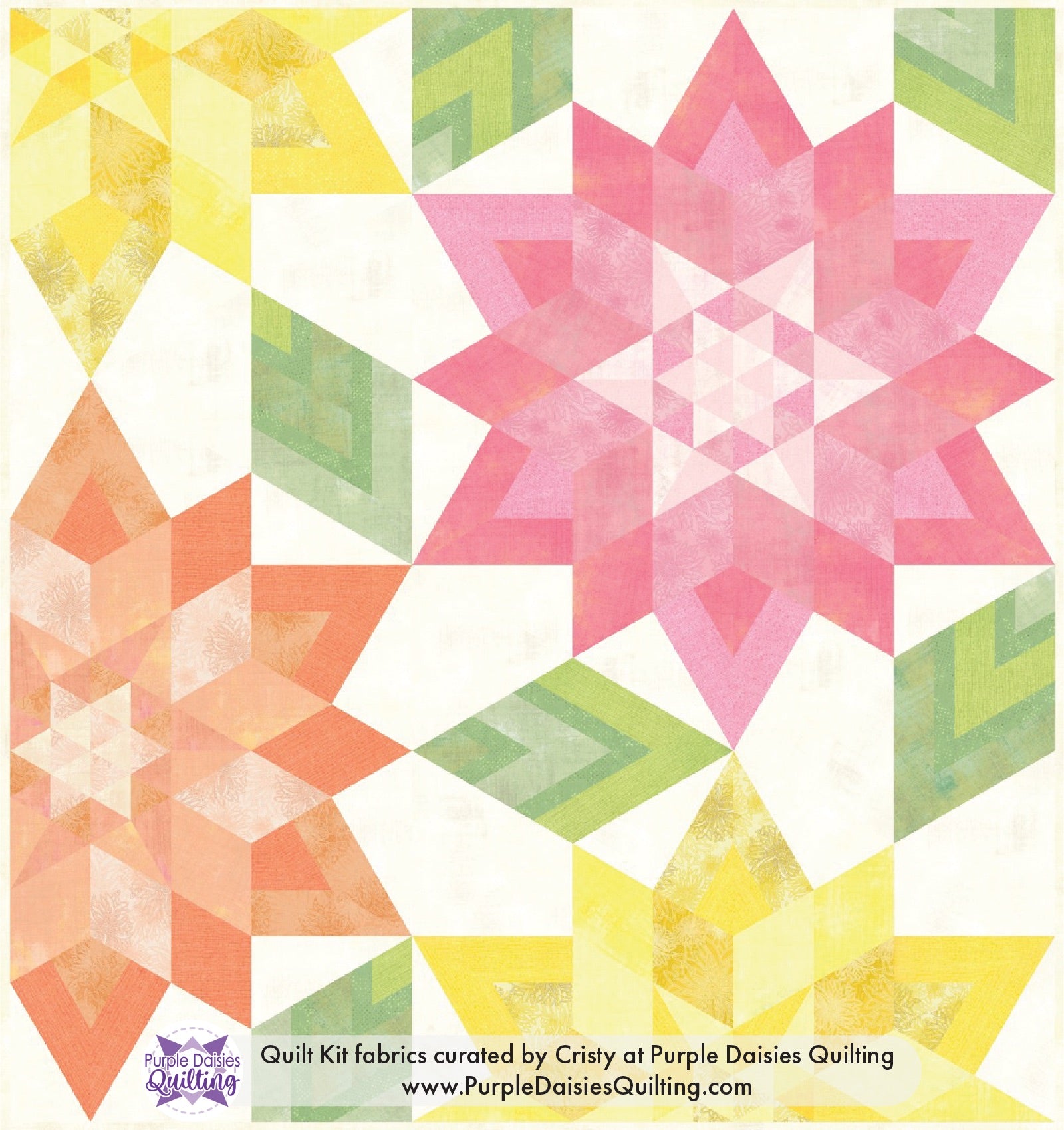 Crimson Christmas by Krista Moser + Merrily Quilt Kit