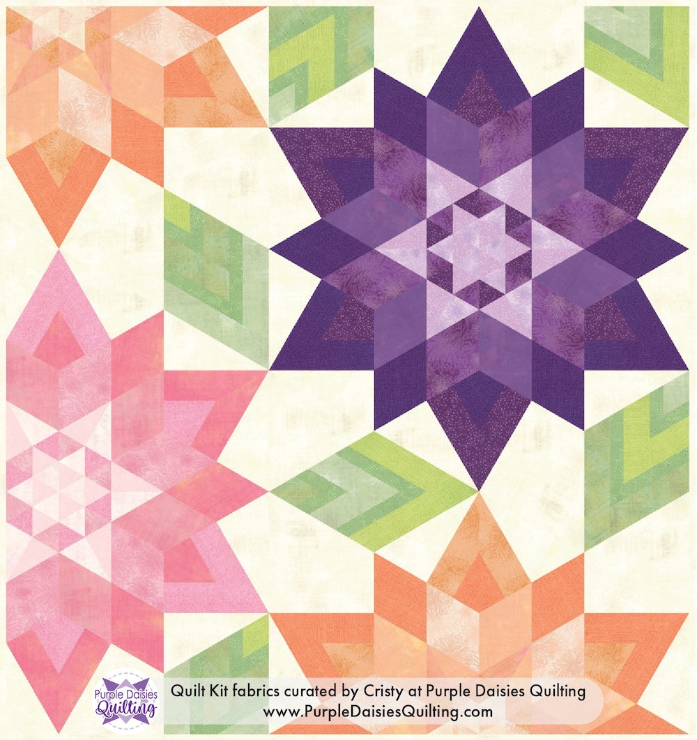 Crimson Christmas by Krista Moser + Sugar Plum Quilt Kit