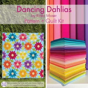 Dancing Dahlias by Krista Moser