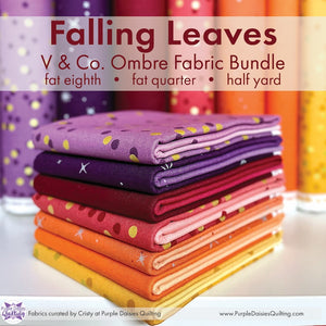 Falling Leaves • Ombre Fabric Bundle