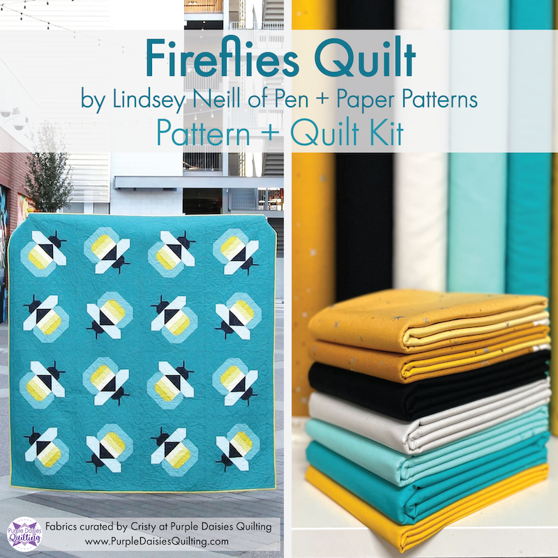 Firefly Quilt by Pen + Paper Patterns